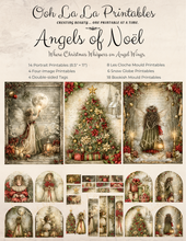 Load image into Gallery viewer, Angels of Noël- Ooh La La Printables