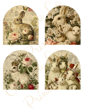 Load image into Gallery viewer, Vintage Le Lapin- Ooh La La Printables