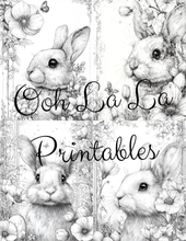 Load image into Gallery viewer, Springtime- Ooh La La Printables Sophisticated Coloring Pages