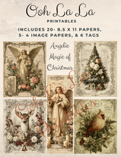 Load image into Gallery viewer, Angelic Magic of Christmas- Ooh La La Printables