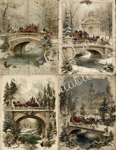 Winter Bridges- Ooh La La Printables
