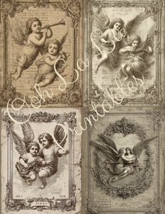 Cherubs & Angels- Ooh La La Printables