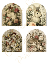 Load image into Gallery viewer, Vintage Le Lapin- Ooh La La Printables