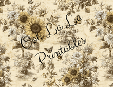 Load image into Gallery viewer, Autumn Toile- Ooh La La Printables