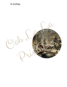 Winter Bridges- Ooh La La Printables