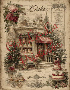 Christmas Patisserie- Ooh La La Printables