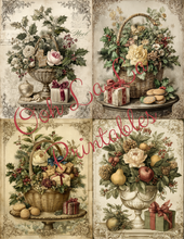 Load image into Gallery viewer, Elegant Vintage Holidays- Ooh La La Printables