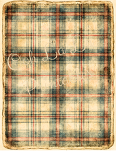 Load image into Gallery viewer, Vintage Plaids- Ooh La La Printables
