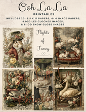 Load image into Gallery viewer, Flights of Fancy- Ooh La La Printables