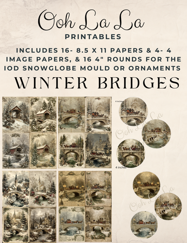 Winter Bridges- Ooh La La Printables