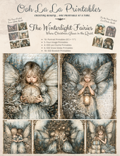 Load image into Gallery viewer, The Winterlight Fairies- Ooh La La Printables