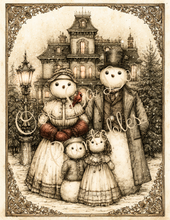 Load image into Gallery viewer, Winter at Snowton Abbey Petite Collection- Ooh La La Printables