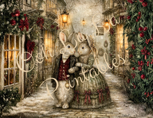 Load image into Gallery viewer, Christmas with the Bunnymores- Ooh La La Printables