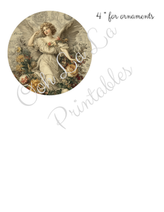 Vintage Fairy Christmas- Ooh La La Printables