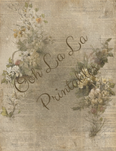 Load image into Gallery viewer, Backgrounds &amp; Book Prints- Ooh La La Printables