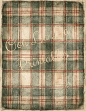 Load image into Gallery viewer, Vintage Plaids- Ooh La La Printables