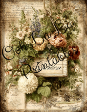 Load image into Gallery viewer, Vintage Herb Garden- Ooh La La Printables