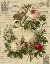 Load image into Gallery viewer, Vintage Le Lapin- Ooh La La Printables