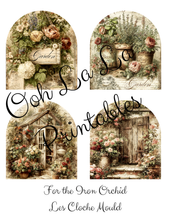 Load image into Gallery viewer, Vintage Herb Garden- Ooh La La Printables