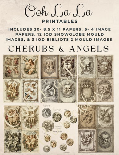 Cherubs & Angels- Ooh La La Printables