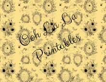 Load image into Gallery viewer, Autumn Toile- Ooh La La Printables