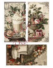 Load image into Gallery viewer, Elegant Vintage Holidays- Ooh La La Printables