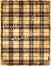 Load image into Gallery viewer, Vintage Plaids- Ooh La La Printables