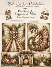 Load image into Gallery viewer, Christmas at Peppermint Palace- Ooh La La Printables