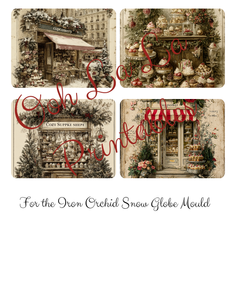 Christmas Patisserie- Ooh La La Printables
