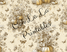 Load image into Gallery viewer, Autumn Toile- Ooh La La Printables