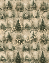 Load image into Gallery viewer, Winter Holiday Toile- Ooh La La Printables