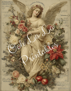 Vintage Fairy Christmas- Ooh La La Printables