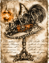 Load image into Gallery viewer, Black Raven Millinery- A Petite Collection- Ooh La La Printables