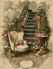Load image into Gallery viewer, Elegant Vintage Holidays- Ooh La La Printables