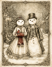Load image into Gallery viewer, Winter at Snowton Abbey Petite Collection- Ooh La La Printables