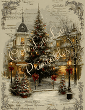 Load image into Gallery viewer, Holiday Hamlet- Ooh La La Printables