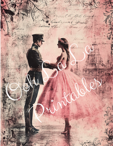Ballerina Romance- Ooh La La Printables