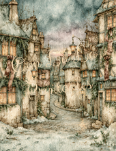 Load image into Gallery viewer, Winter Bleu Belsnickle Storybook Scenes- Ooh La La Printables