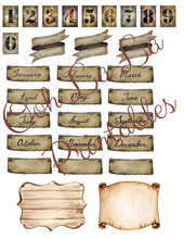 Load image into Gallery viewer, Ephemera Collection- Ooh La La Printables