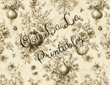 Load image into Gallery viewer, Autumn Toile- Ooh La La Printables