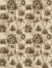 Load image into Gallery viewer, Winter Holiday Toile- Ooh La La Printables
