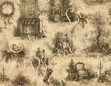 Load image into Gallery viewer, Winter Holiday Toile- Ooh La La Printables