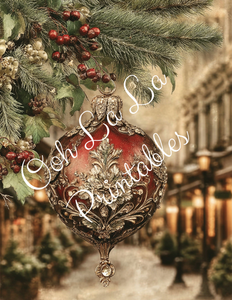Red Velvet Christmas- Ooh La La Printables