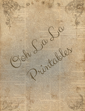Load image into Gallery viewer, Backgrounds &amp; Book Prints- Ooh La La Printables