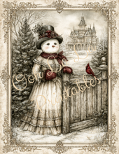 Load image into Gallery viewer, Winter at Snowton Abbey Petite Collection- Ooh La La Printables