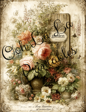 Load image into Gallery viewer, Vintage Herb Garden- Ooh La La Printables