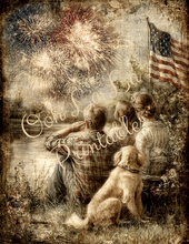 Load image into Gallery viewer, 4th Of July- Ooh La La Printables