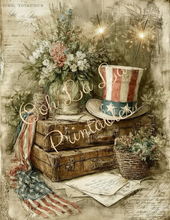 Load image into Gallery viewer, 4th Of July- Ooh La La Printables