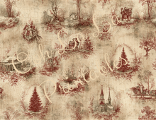 Load image into Gallery viewer, Winter Holiday Toile- Ooh La La Printables