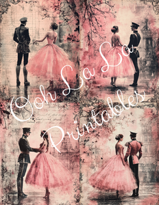 Ballerina Romance- Ooh La La Printables